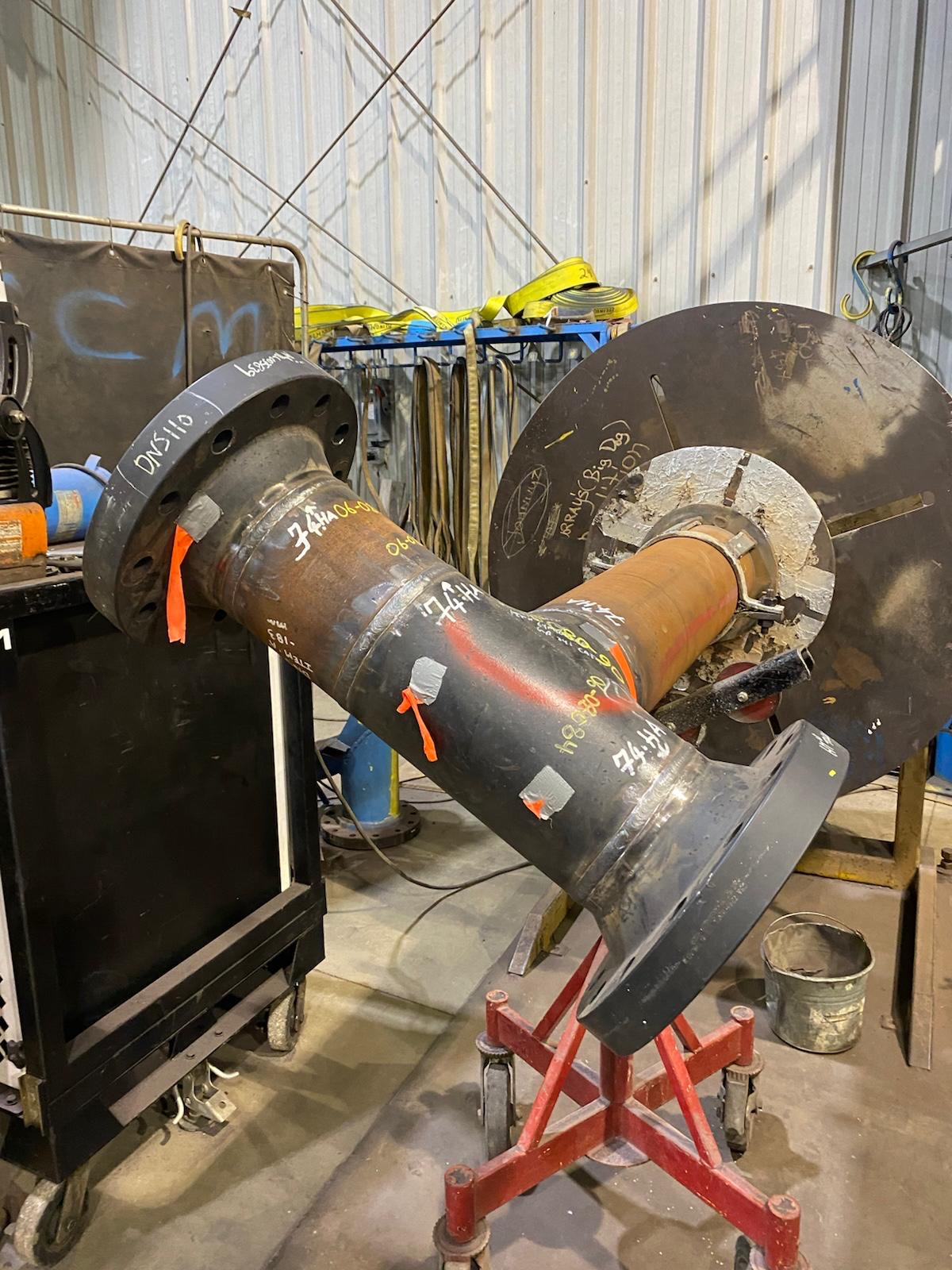 FutureIron industrial pipe fabrication